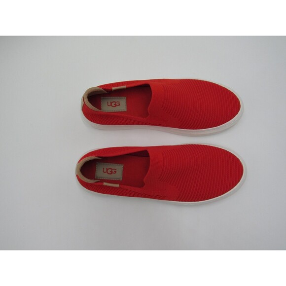 UGG Womens Red Casual Shoes Size 9 Alameda Sammy Slip-On Stretch Comfort VGUC - Picture 10 of 16